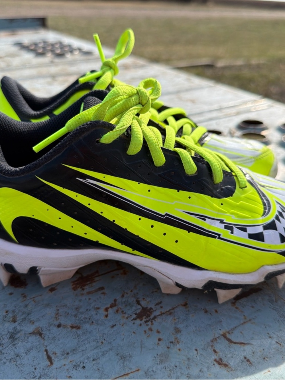 Nike Vapor Ultrafly 4 Keystone GS Cleats Size 3.5Y